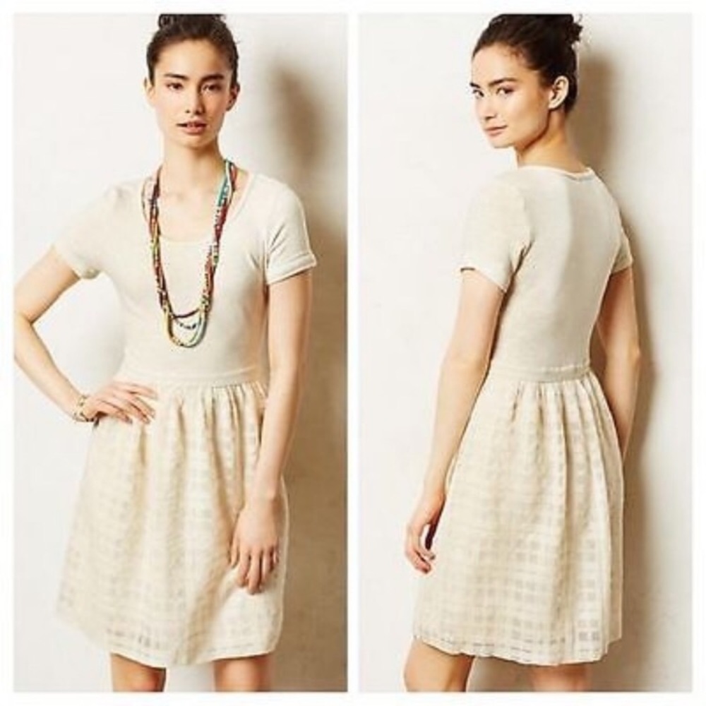 Sale🛍🎉Anthropologie small women's dress grey